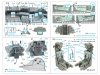 Quinta Studio QD48592 F-14A Tomcat 3D-Printed & coloured Interior on decal paper (GWH) 1/48